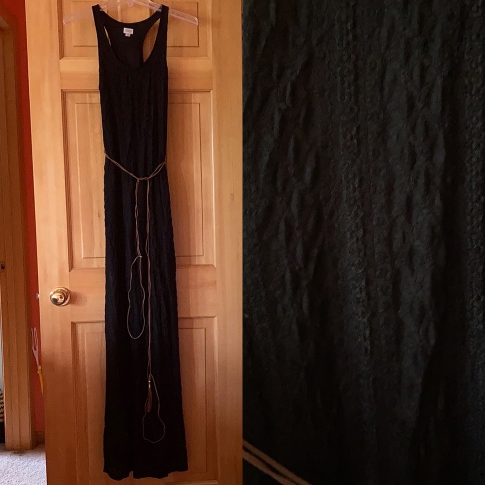 🖤Charming Charlie Black Maxi Dress - Picture 1 of 6